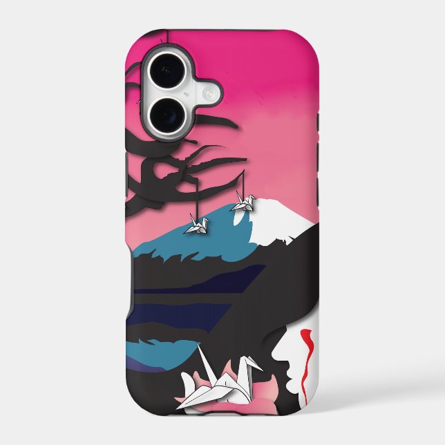 A wish for Japan Iphone Case (Back)