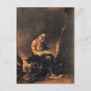 A Witch - Salvatore Rosa (1646) Postcard