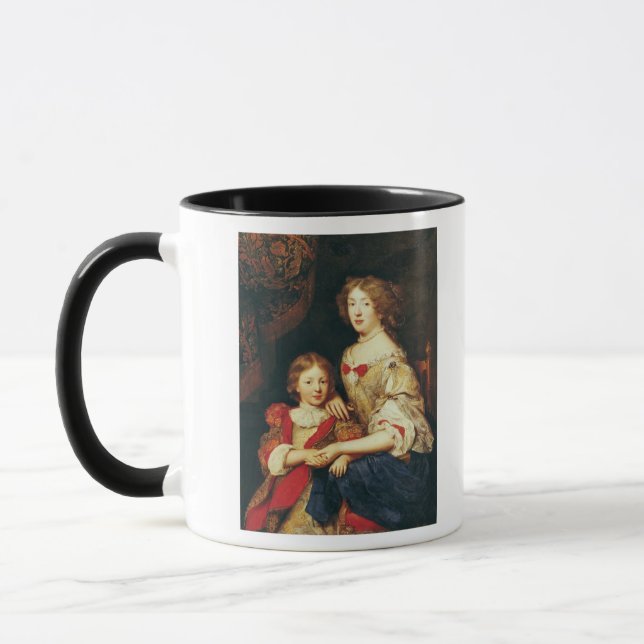 A Woman and her Son Mug (Left)