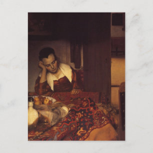 A Woman Asleep Postcard