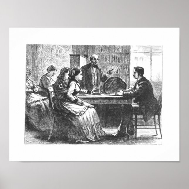 A woman negotiates with a factory manager, assiste poster (Front)