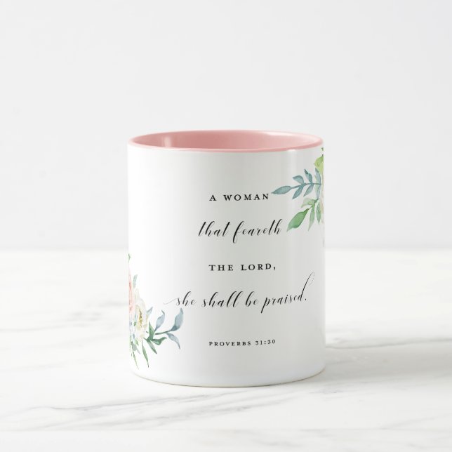 A Woman That Feareth the Lord She Shall Be Praised Mug (Center)