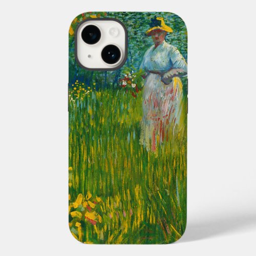 A Woman Walking in a Garden _ Vincent van Gogh Case_Mate iPhone 14 Case