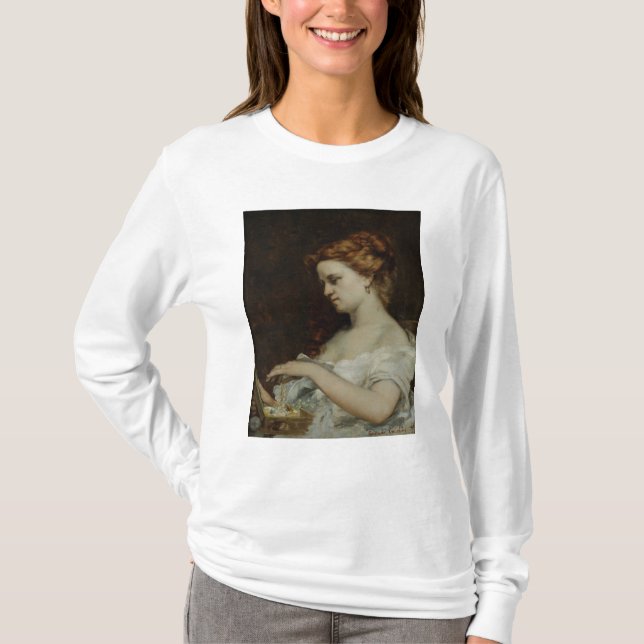 A Woman with Jewellery, 1867 T-Shirt (Front)