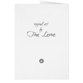 A Woman's Night Out II - Dressing room art card (Back)