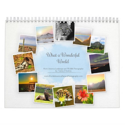 A Wonderful World Wildlife  Landscape Calendar