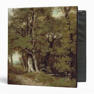 A Wooded Path 3 Ring Binder
