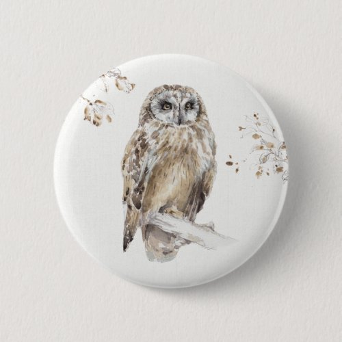 A Woodland Walk VIII Pinback Button