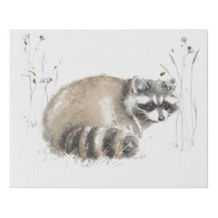 A Woodland Walk X Faux Canvas Print