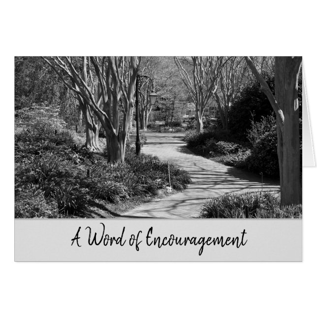 A Word of Encouragement Bible Verse Cards (Front Horizontal)