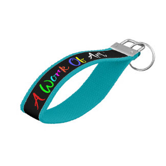 A Work of "Art" Wrist Keychain