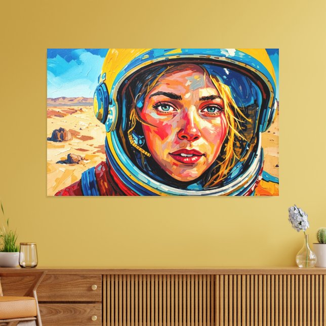 A WORLD APART 18 CANVAS PRINT (Insitu(LivingRoom))