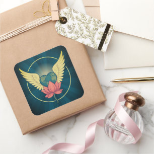 A World Held in Love Sticker