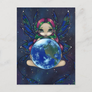 "A World in Good Hands" Postcard