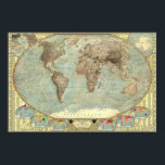 A World Map of Stereotypes Poster<br><div class="desc">This map reflects common stereotypes prevalent about various countries and areas of the World. This map contains a little over 1, 800 individual stereotypes and pop culture references,  so there is a lot to explore.</div>