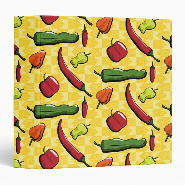 A World of Chili Peppers Binder (Front/Spine)