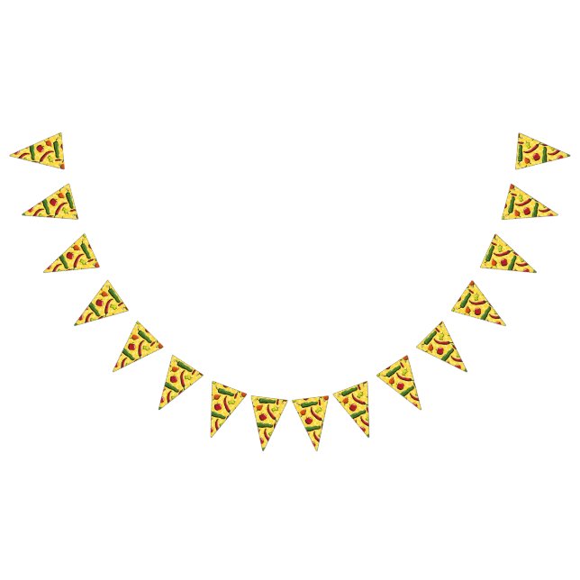 A World of Chili Peppers Bunting Banner (All)