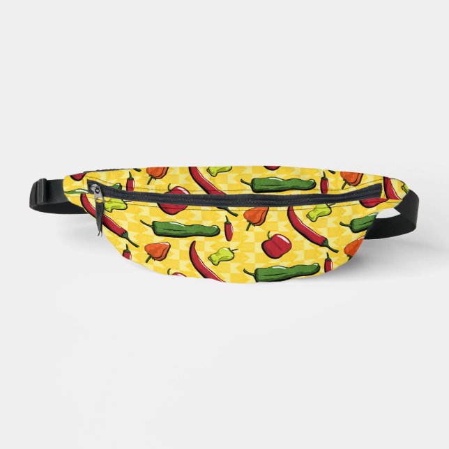 A World of Chili Peppers Fanny Pack (Front)