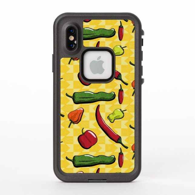 A World of Chili Peppers Lifeproof Case (Back)