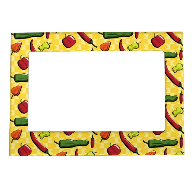 A World of Chili Peppers Magnetic Frame (Front)