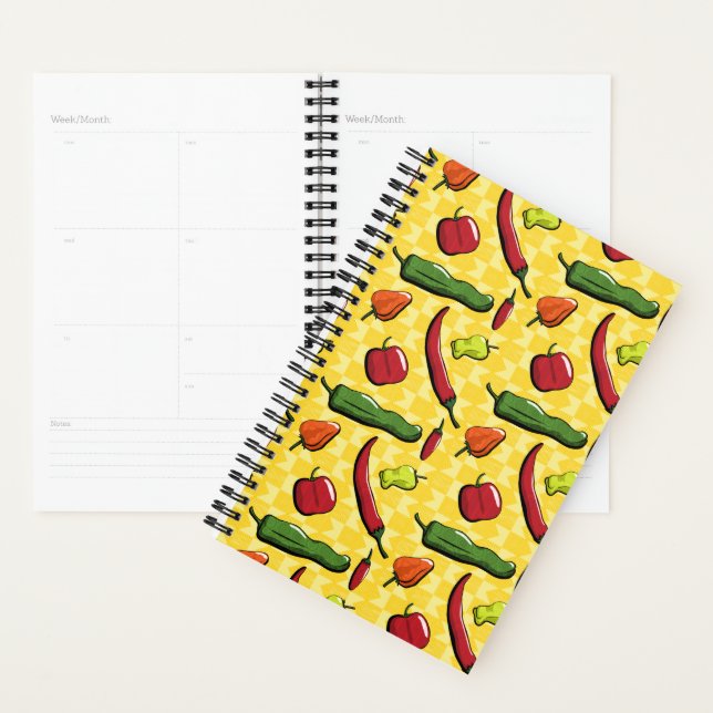 A World of Chili Peppers Planner (Display)