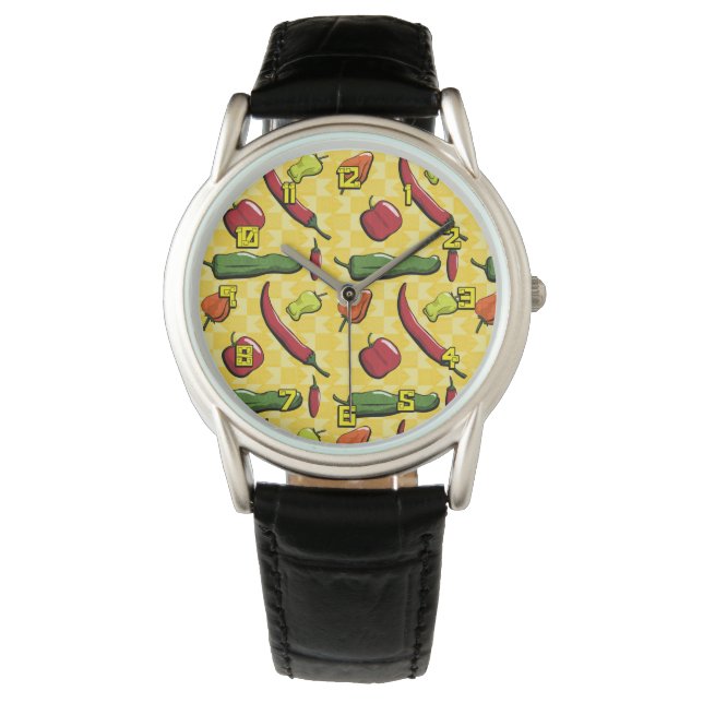 A World of Chili Peppers Watch (Front)