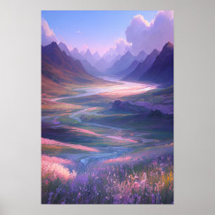A World of Colors, The Breathtaking Valley Poster