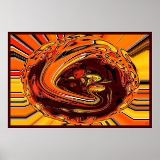 A World Of Fire Print