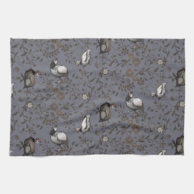 A World of Guineas Kitchen Towel (Horizontal)