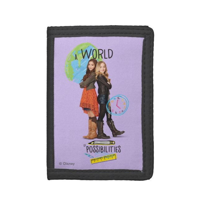 A World of Possibilities Trifold Wallet (Front Vertical)