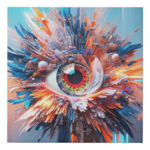 A World Of Wonder Begins With Vision Faux Canvas Print