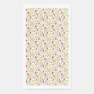 A World Without Flowers Is A World Without Joy Paper Guest Towels