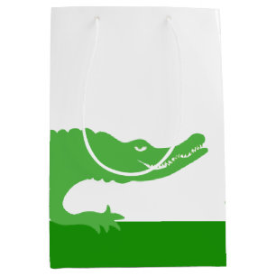 A Wrapped Gator Medium Gift Bag