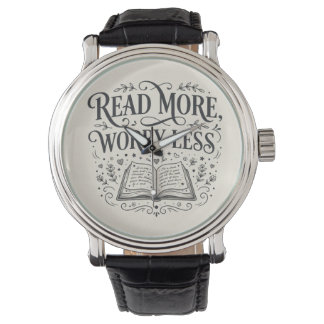 A wristwatch with beautiful phrases