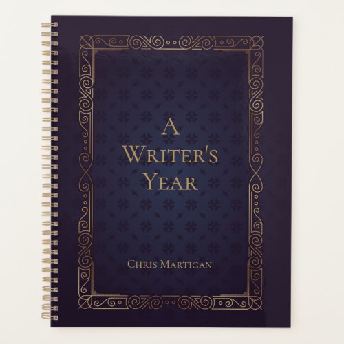 A Writers Year Custom Planner