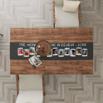 A Year in Review   Instagram Photo Table Runner