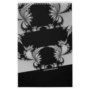 A year in the fractal garden calendar