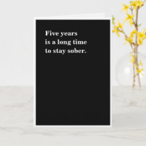A Year is a Long Time Card