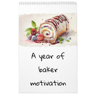 A year of baker inspiration Calendar