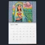 A Year of Catholic Saints Calendar<br><div class="desc">Be inspired and comforted every month of the year with a different saint, featuring the colorful artwork of Jen Norton. Saints include: Blessed Mother Mary, Josephine Bakhita, Brigid of Kildare, Dismas (the Good Thief), Joan of Arc, Christopher, Kateri Tekakwitha, Clare of Assisi, Monica, Therese of Lisieux, Pope John Paul II...</div>