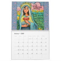 A Year of Catholic Saints Calendar