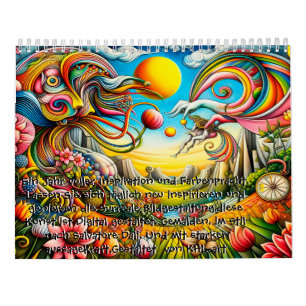 A year of color calendar