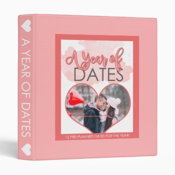 A Year Of Dates Binder by SunflowerDesigns at Zazzle