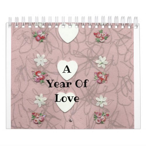 A Year Of Love Calendar