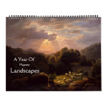 A Year Of Majestic Landscapes Calendar
