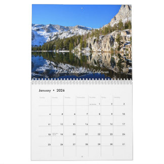A Year of Natural Wonder Calendar