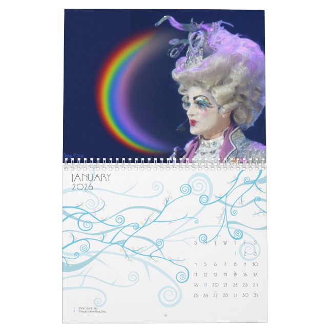 A Year of Nonsense! Calendar (Jan 2026)