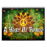 A Year Of Peace Calendar at Zazzle