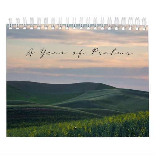 A Year of Psalms Bible Verse Calendar