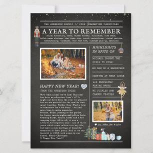 A Year to Remember Family Christmas Flyer
